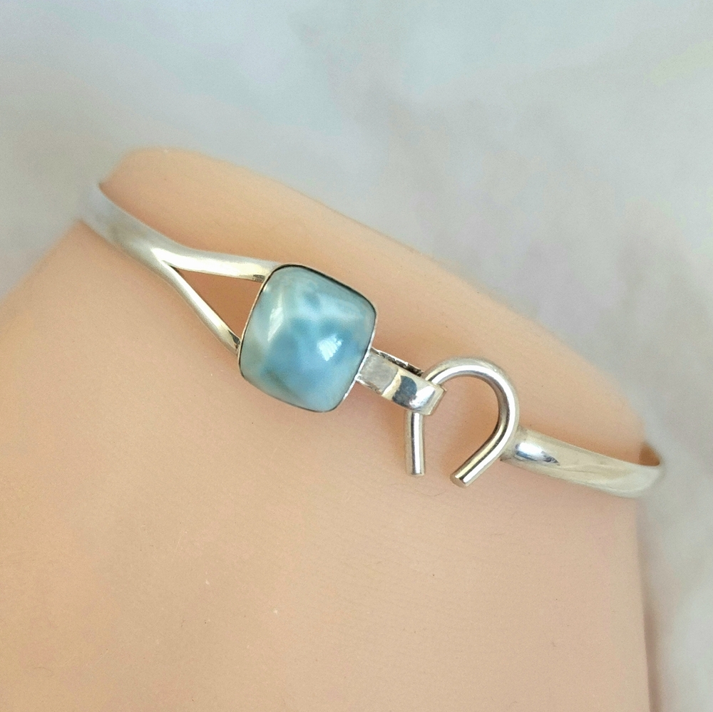 Larimer 925 Sterling Silver Thin Cuff Bracelet